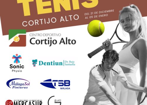 ¡Empieza el 1º Open de Tenis de Navidad de Cortijo Alto!